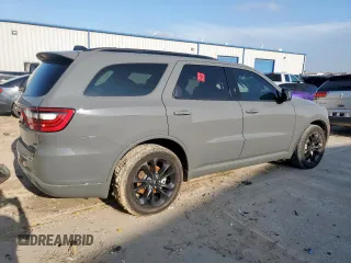 2025 Dodge Durango GT with VIN 1C4RDHDGXSC501321, listed as a Copart auction lot 55216105 with 6,184 mi miles and Salvage title. Bid and sale history available at DreamBid. Image 3.