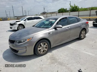 2016 Kia Optima LX z VIN 5XXGT4L34GG032381, wystawiony jako Copart lot #61913695 z przebiegiem 87 348 mil mil oraz Czysty tytuł • Clean title. Historia ofert i sprzedaży dostępna na DreamBid. Obrazek 1.