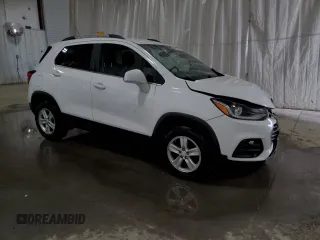 2018 Chevrolet Trax LT with VIN 3GNCJPSB5JL335123, listed as a Copart auction lot 52340495 with 107,257 mi miles and Salvage Title. Bid and sale history available at DreamBid. Image 4.