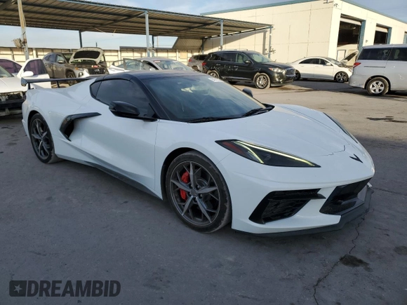 2020 Chevrolet Corvette 1LT with VIN 1G1Y62D49L5106229, listed as a Copart auction lot 84912744 with 33,722 mi miles and Clean Title. Bid and sale history available at carsss.com. Image 4.