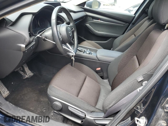 2021 Mazda 3 Preferred with VIN JM1BPBCL4M1338605, listed as a Copart auction lot 55595605 with Not provided miles and Salvage title. Bid and sale history available at DreamBid. Image 7.