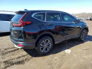 2022 Honda CR-V EX-L with VIN 5J6RW2H87NA008829, listed as a Copart auction lot 48056405 with 54,532 mi miles and Salvage Title. Bid and sale history available at carsss.com. Image 3.