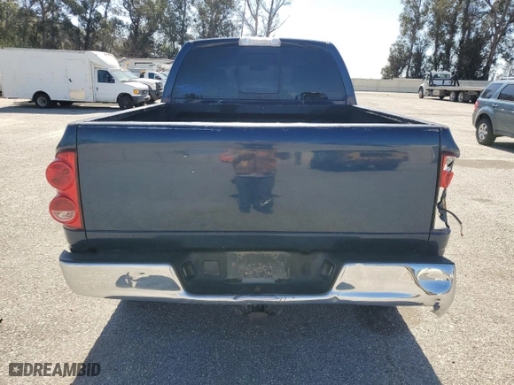 2007 Dodge Ram 1500 SLT with VIN 1D7HA18P57J635815, listed as a Copart auction lot 49692255 with 153,274 mi miles and Salvage Title. Bid and sale history available at carsss.com. Image 6.