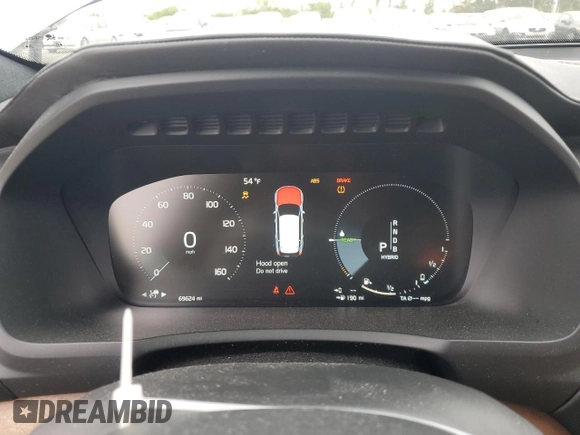 2017 Volvo XC90 Inscription с VIN YV4BC0PL9H1186463, выставлен на аукционе Copart как лот 53855365 с пробегом 69 624 миль миль и Списание • Salvage title. История ставок и продаж доступна на DreamBid. Изображение 9.