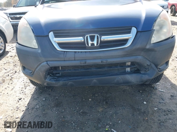 2002 Honda CR-V LX with VIN JHLRD68422C007140, listed as a IAAI auction lot 41093756 with 184,588 mi miles and . Bid and sale history available at carsss.com. Image 6.