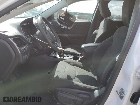 2020 Jeep Cherokee Latitude with VIN 1C4PJLCB4LD653051, listed as a Copart auction lot 53192795 with 114,449 mi miles and Salvage Title. Bid and sale history available at DreamBid. Image 7.
