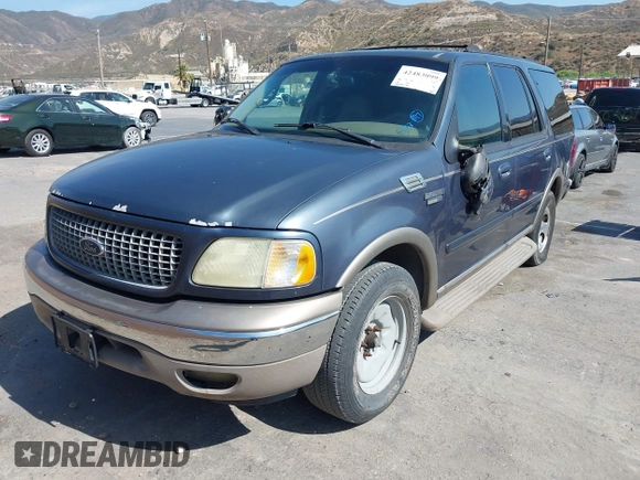 2002 Ford Expedition Eddie Bauer z VIN 1FMRU17W02LA41947, wystawiony jako IAAI lot #42483099 z przebiegiem 166 676 mil mil oraz . Historia ofert i sprzedaży dostępna na DreamBid. Obrazek 2.