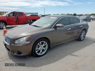 2014 Nissan Maxima SV z VIN 1N4AA5AP8EC466359, wystawiony jako Copart lot #58153895 z przebiegiem 67 663 mil mil oraz Szkoda całkowita • Salvage title. Historia ofert i sprzedaży dostępna na DreamBid. Obrazek 1.