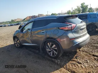 2015 Nissan Murano S with VIN 5N1AZ2MH2FN209432, listed as a Copart auction lot 61303585 with Not provided miles and Salvage title. Bid and sale history available at DreamBid. Image 2.