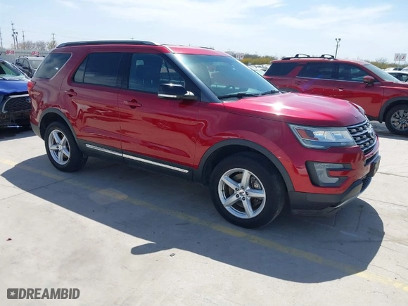 2017 Ford Explorer XLT with VIN 1FM5K8DH0HGB53006, listed as a IAAI auction lot 41769004 with 91,620 mi miles. Bid and sale history available at carsss.com. Image 1.