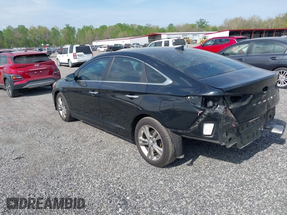 2019 Hyundai Sonata SEL with VIN 5NPE34AF8KH739419, listed as a IAAI auction lot 42125603 with 123,540 mi miles and . Bid and sale history available at DreamBid. Image 3.