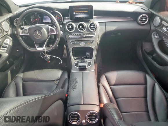 2015 Mercedes-Benz C 300 with VIN 55SWF4JB5FU089833, listed as a Copart auction lot 56554125 with 268,624 mi miles and Clean Title. Bid and sale history available at DreamBid. Image 8.