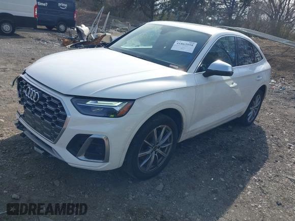 2023 Audi SQ5 Sportback Premium with VIN WA114AFY4P2058990, listed as a IAAI auction lot 41863958 with 55,000 mi miles and . Bid and sale history available at DreamBid. Image 17.