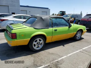 1993 Ford Mustang with VIN 1FACP44M3PF147651, listed as a Copart auction lot 69528314 with 49,510 mi miles and Clean title. Bid and sale history available at DreamBid. Image 3.