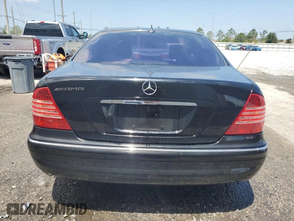 2006 Mercedes-Benz S 430 with VIN WDBNG70J56A473445, listed as a Copart auction lot 57299425 with 145,553 mi miles and Salvage title. Bid and sale history available at DreamBid. Image 6.