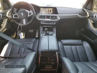 2022 BMW X5 sDrive40i with VIN 5UXCR4C06N9L04487, listed as a Copart auction lot 47788655 with 49,687 mi miles and Salvage Title. Bid and sale history available at carsss.com. Image 8.
