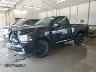 2016 Ram 1500 Express z VIN 3C6JR6AT3GG245636, wystawiony jako Copart lot #59506335 z przebiegiem 136 005 mil mil oraz Szkoda całkowita • Salvage title. Historia ofert i sprzedaży dostępna na DreamBid. Obrazek 1.
