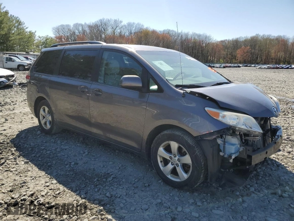 2014 Toyota Sienna LE AAS with VIN 5TDKK3DC6ES511466, listed as a Copart auction lot 52517555 with 142,744 mi miles and Salvage Title. Bid and sale history available at DreamBid. Image 4.