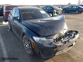 2017 BMW M3 with VIN WBS8M9C55H5G84086, listed as a IAAI auction lot 41464448 with 64,693 mi miles. Bid and sale history available at carsss.com. Image 1.