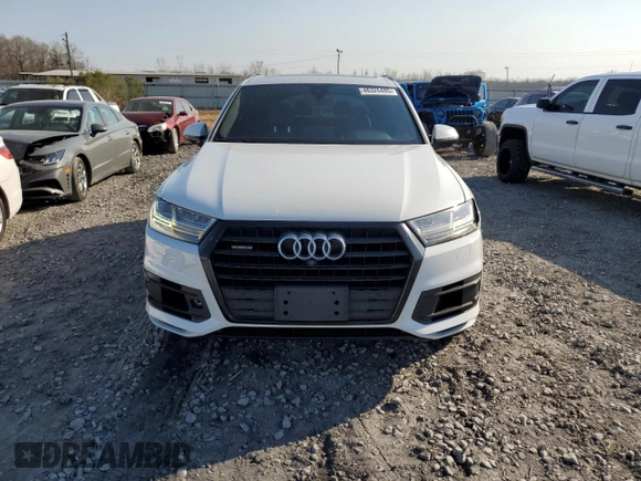 2018 Audi Q7 Premium Plus with VIN WA1LAAF70JD002047, listed as a Copart auction lot 48326485 with 115,116 mi miles and Salvage Title. Bid and sale history available at carsss.com. Image 5.
