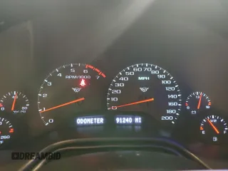 1999 Chevrolet Corvette with VIN 1G1YY22G4X5112369, listed as a Copart auction lot 81981584 with 91,240 mi miles and Salvage Title. Bid and sale history available at carsss.com. Image 9.