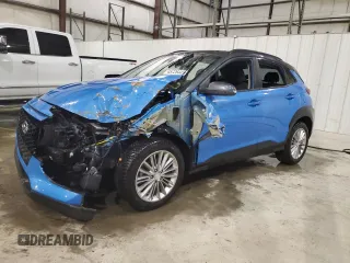 2019 Hyundai Kona SEL with VIN KM8K2CAA8KU199351, listed as a Copart auction lot 45726445 with 68,974 mi miles and Salvage Title. Bid and sale history available at carsss.com. Image 1.