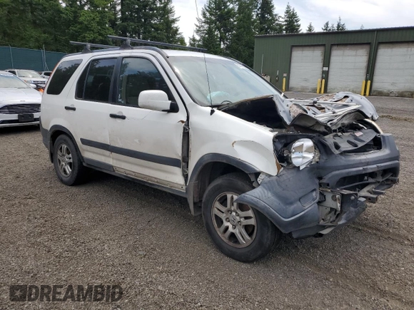 2002 Honda CR-V EX with VIN JHLRD78832C042021, listed as a Copart auction lot 61295085 with 226,126 mi miles and Clean title. Bid and sale history available at DreamBid. Image 4.