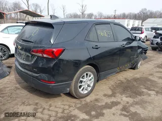 2024 Chevrolet Equinox LS with VIN 3GNAXSEG5RL279082, listed as a IAAI auction lot 41618259 with 7,248 mi miles. Bid and sale history available at carsss.com. Image 4.