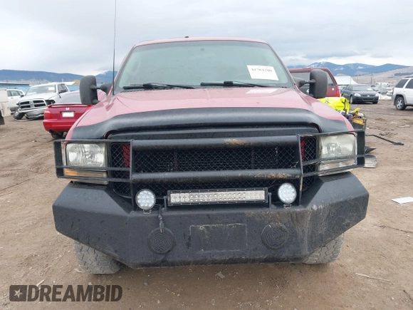 2003 Ford Super Duty F-250 XL with VIN 1FTNW21P83ED49491, listed as a IAAI auction lot 41784200 with 225,204 mi miles. Bid and sale history available at carsss.com. Image 12.