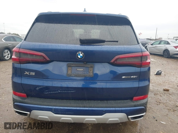 2021 BMW X5 sDrive40i with VIN 5UXCR4C0XM9G29080, listed as a IAAI auction lot 41340380 with 85,403 mi miles. Bid and sale history available at carsss.com. Image 17.
