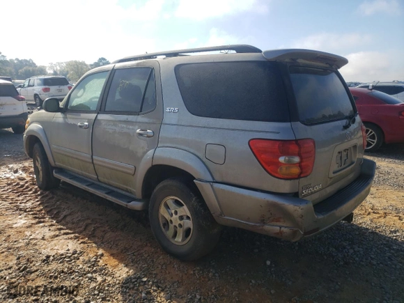 2004 Toyota Sequoia SR5 with VIN 5TDZT34A74S216756, listed as a Copart auction lot 50527255 with 267,325 mi miles and Clean Title. Bid and sale history available at carsss.com. Image 2.