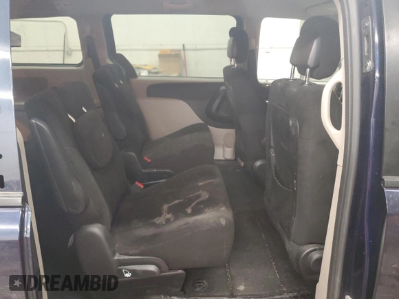 2012 Dodge Grand Caravan SE with VIN 2C4RDGBG2CR333664, listed as a Copart auction lot 46734485 with 211,138 mi miles and Salvage Title. Bid and sale history available at DreamBid. Image 11.