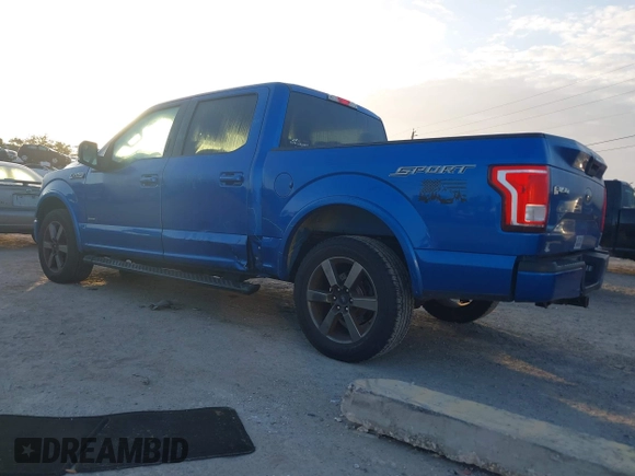 2016 Ford F-150 XL with VIN 1FTEW1CP2GKD41451, listed as a IAAI auction lot 41938428 with 207,747 mi miles and . Bid and sale history available at carsss.com. Image 3.
