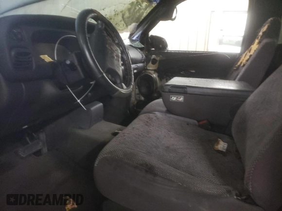 2001 Dodge 1500 with VIN 1B7HC16YX1S142617, listed as a Copart auction lot 45110595 with Not provided miles and Salvage title. Bid and sale history available at DreamBid. Image 7.