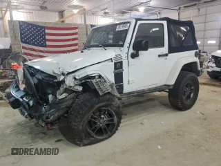 2018 Jeep Wrangler Sport S with VIN 1C4AJWAG6JL860324, listed as a Copart auction lot 39529993 with Not Provided miles and Salvage Title. Bid and sale history available at carsss.com. Image 1.