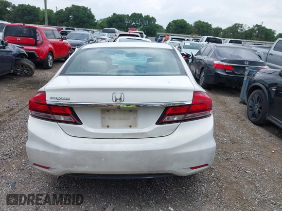 2013 Honda Civic LX z VIN 2HGFB2F52DH599943, wystawiony jako IAAI lot #42124518 z przebiegiem 68 175 mil mil oraz . Historia ofert i sprzedaży dostępna na DreamBid. Obrazek 16.