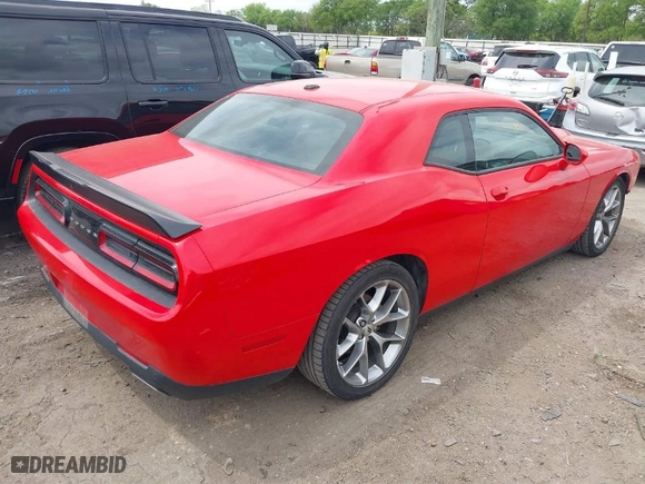 2023 Dodge Challenger GT with VIN 2C3CDZJG2PH503668, listed as a IAAI auction lot 41878675 with 52,899 mi miles. Bid and sale history available at carsss.com. Image 4.