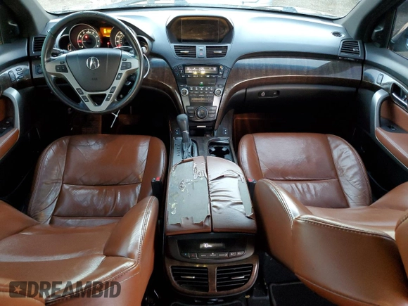 2010 Acura MDX Advance with VIN 2HNYD2H53AH526553, listed as a Copart auction lot 80163964 with 219,508 mi miles and Clean Title. Bid and sale history available at DreamBid. Image 8.