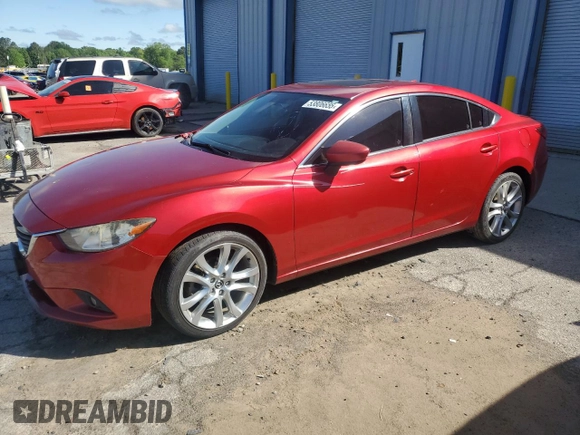 2015 Mazda 6 i Touring with VIN JM1GJ1V62F1165551, listed as a Copart auction lot 53806655 with 165,137 mi miles and Clean Title. Bid and sale history available at DreamBid. Image 1.