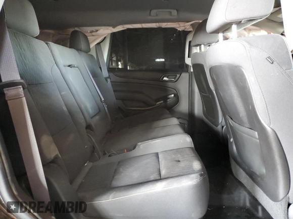 2015 Chevrolet Tahoe Commercial with VIN 1GNSK3EC5FR293350, listed as a Copart auction lot 83570834 with Not provided miles and Salvage title. Bid and sale history available at DreamBid. Image 10.