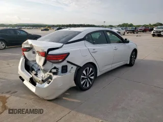 2024 Nissan Sentra SV with VIN 3N1AB8CV4RY359118, listed as a Copart auction lot 59172325 with 12,667 mi miles and Salvage title. Bid and sale history available at DreamBid. Image 3.