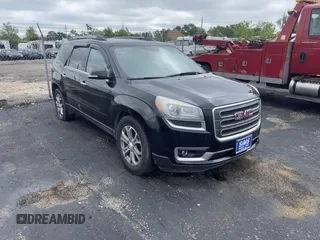 2014 GMC Acadia SLT z VIN 1GKKRRKD5EJ150047, wystawiony jako IAAI lot #42330785 z przebiegiem 148 145 mil mil oraz . Historia ofert i sprzedaży dostępna na DreamBid. Obrazek 1.