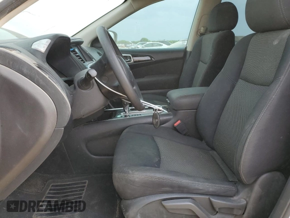 2017 Nissan Pathfinder S with VIN 5N1DR2MM2HC632312, listed as a Copart auction lot 53745965 with 160,305 mi miles and Clean title. Bid and sale history available at DreamBid. Image 7.