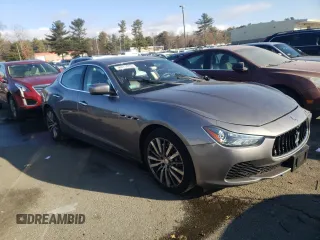 2016 Maserati Ghibli S Q4 with VIN ZAM57RTA4G1183221, listed as a Copart auction lot 36011013 with 51,705 mi miles. Bid and sale history available at carsss.com. Image 4.