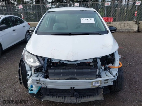 2021 Chevrolet Bolt EV 1LT with VIN 1G1FW6S03M4104806, listed as a IAAI auction lot 41260127 with 28,180 mi miles. Bid and sale history available at carsss.com. Image 13.