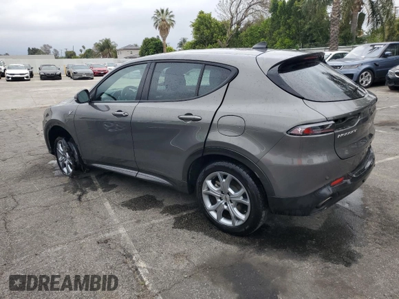 2024 Dodge Hornet R/T with VIN ZACPDFCW4R3A26279, listed as a Copart auction lot 55954045 with 25,965 mi miles and Salvage title. Bid and sale history available at DreamBid. Image 2.