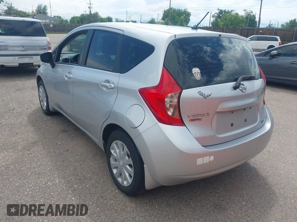 2015 Nissan Note SV with VIN 3N1CE2CP8FL398348, listed as a IAAI auction lot 42459572 with 148,067 mi miles and . Bid and sale history available at DreamBid. Image 3.