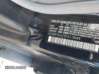 2005 Mercedes-Benz C 230 Kompressor with VIN WDBRF40J25F613844, listed as a IAAI auction lot 42674546 with 102,251 mi miles and . Bid and sale history available at DreamBid. Image 9.