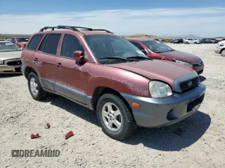 2004 Hyundai Santa Fe with VIN KM8SB12B74U770505, listed as a Copart auction lot 62756304 with 0 mi miles and Salvage Title. Bid and sale history available at carsss.com. Image 4.