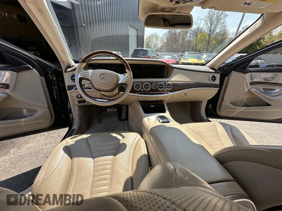 2015 Mercedes-Benz S 550 with VIN WDDUG8CB5FA129871, listed as a Copart auction lot 55213305 with 110,748 mi miles and Clean Title. Bid and sale history available at carsss.com. Image 9.